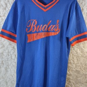 Vintage unisex jersey measures 38 39 inches pit to pit Budahs